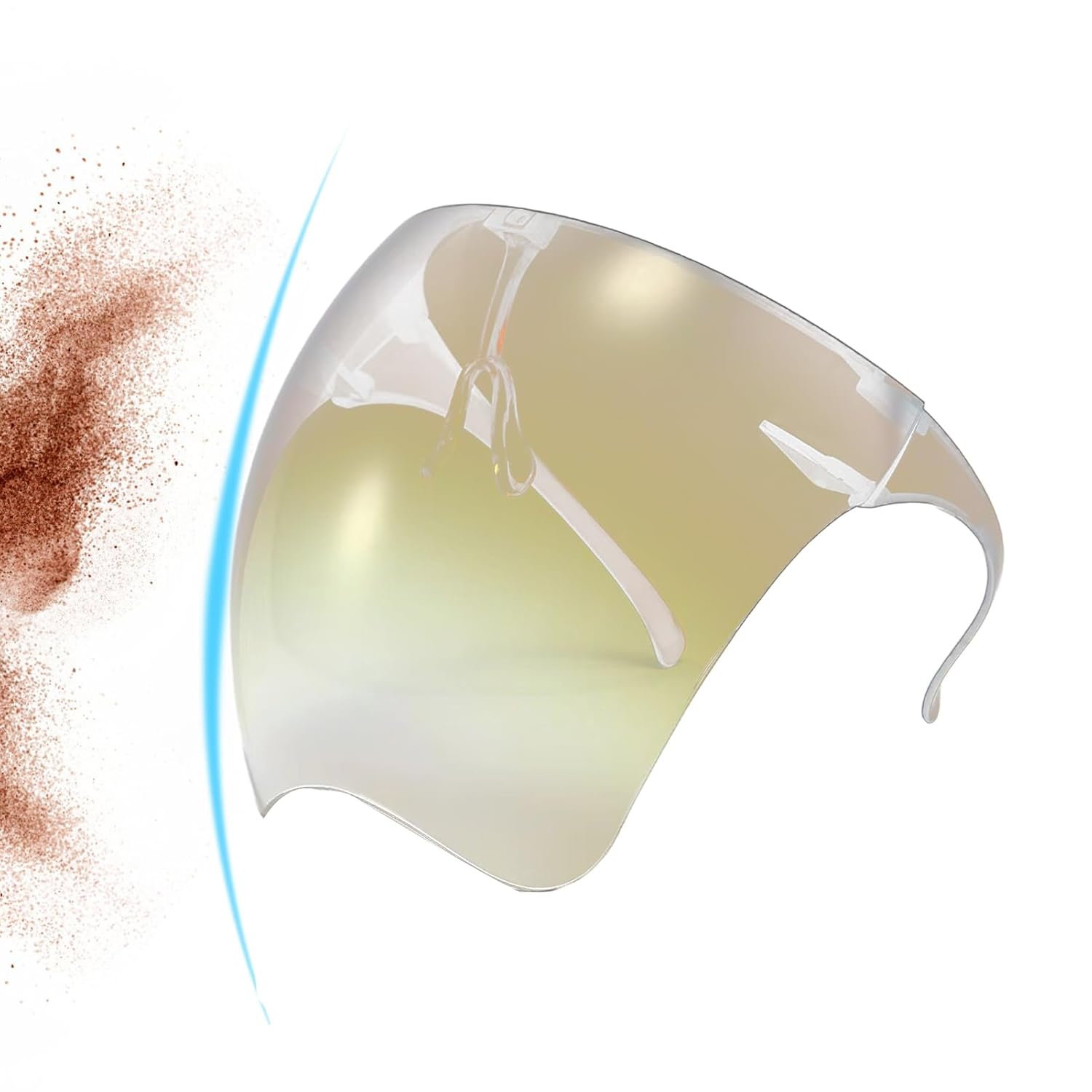 Safety Goggles - Face Shield for Grinding and Cutting | Lightweight Facial Cover anti Scratch Eye Protection for Men, Women & Cooking