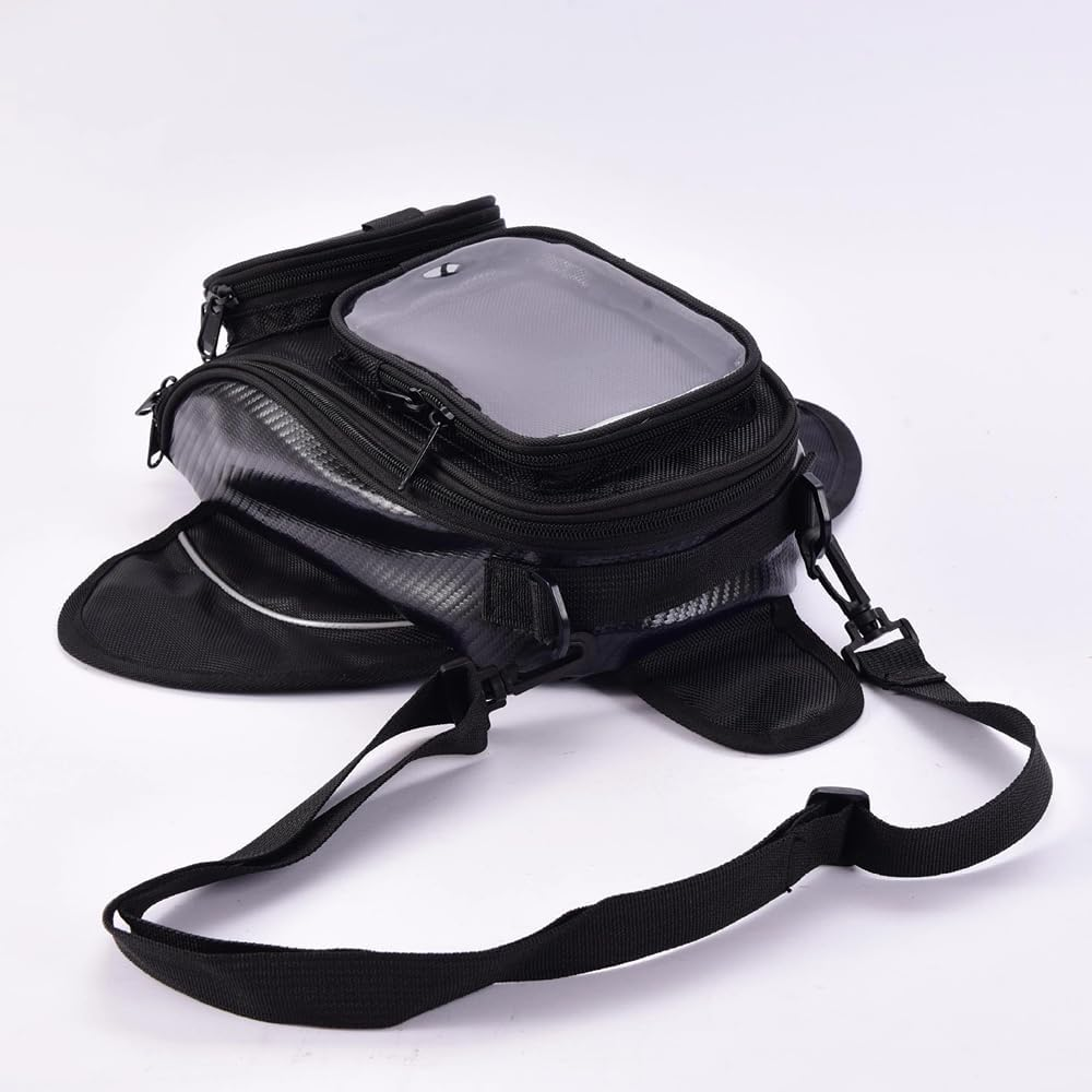 Poemtian Motorcycle Tank Bag Motorcycle Riding Strong Magnetic Waterproof Oil Fuel Tank Bag Universal Waterproof Riding Organizer image number 4