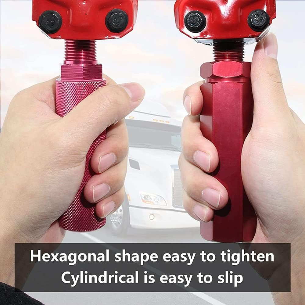 Glad Hands Grips, Gladhand Handle Set for Truck Trailers Service & Emergency Brake Air Hose Easier Coupleling 1 Pair image number 1