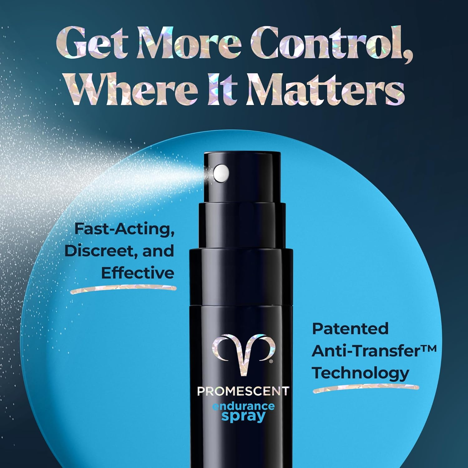 Promescent Desensitizing Delay Spray for Men Clinically Proven to Help You Last Longer in Bed - Better Maximized Sensation + Prolonged Climax for Him,7.4Ml