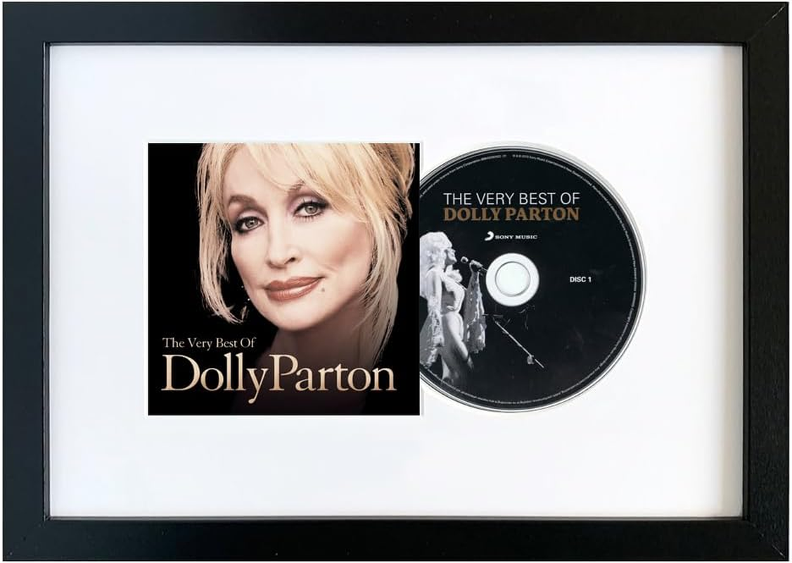 Dolly Parton-The Very Best of Dolly Parton CD Framed Album Art image number 3