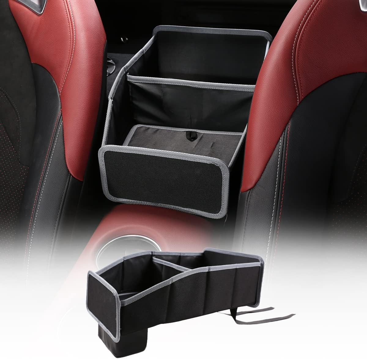 Car Seat Organizer and Storage,Car Seat Storage Bag Compatible with Toyota Supra GR A90 A91 MK5 2018 2019 2020 2021 2022 2023 2024 (Black)