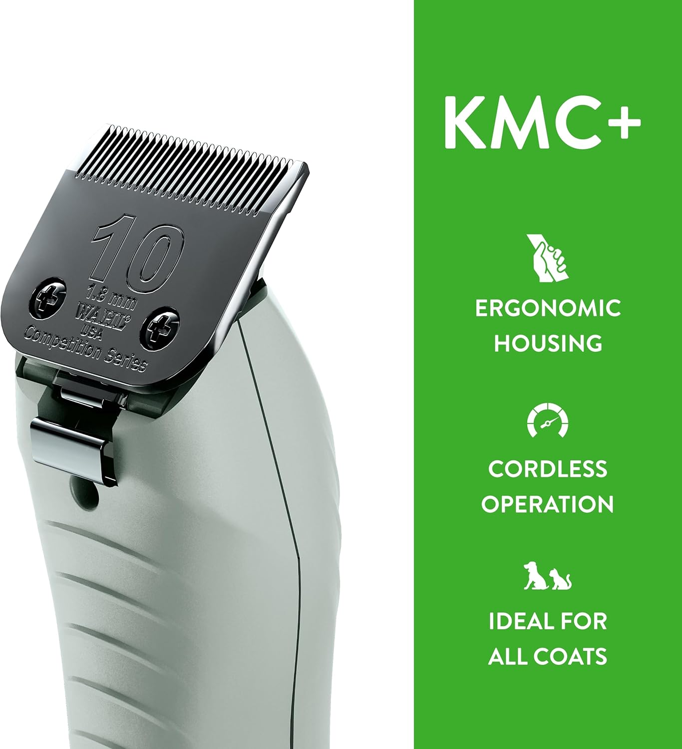 Wahl Professional Animal KMC+ 2-Speed Cordless Clipper (3025661) - Teal image number 3