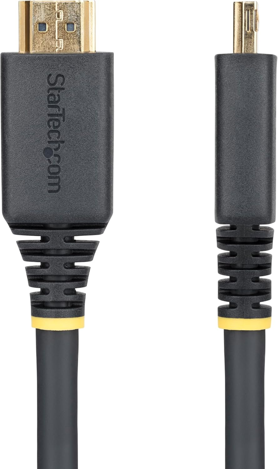 Startech.Com 15Ft (4.5M) High Speed HDMI Cable with Gripping Connectors, 4K 60Hz/1440P 144Hz, 18Gbps, UHD HDMI 2.0 Cord, TPE Jacket