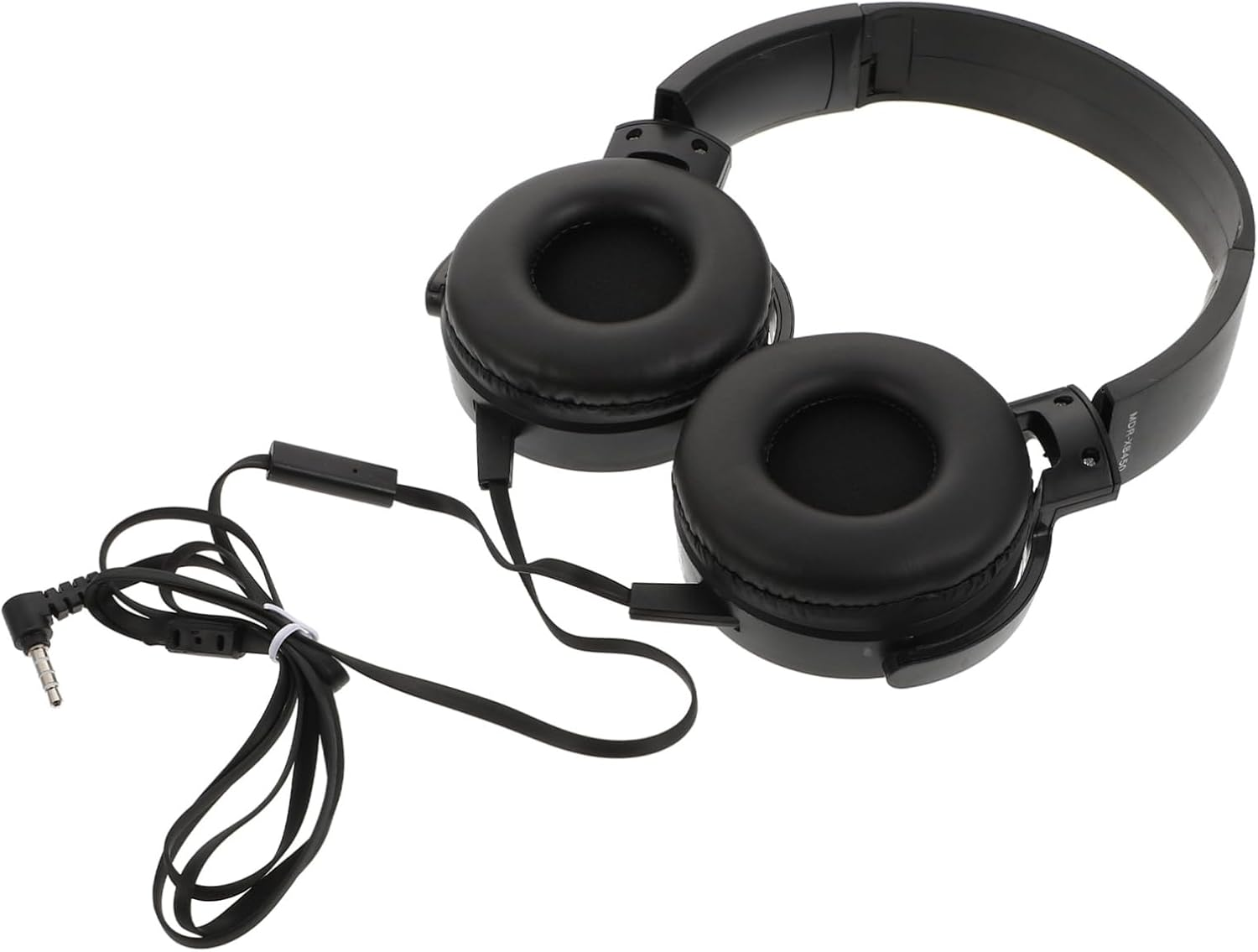 Operitacx Wired Gaming Headset with Microphone, Stereo Head-Mounted Headphones for Computer and Home Use, Black Over-Ear Portable Earphones for Gaming and Music image number 6