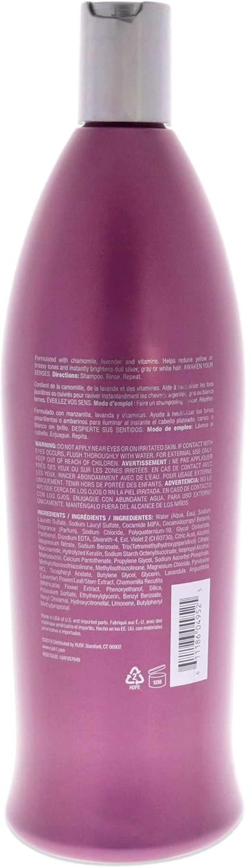 Rusk Sensories Bright Chamomile and Lavender Shampoo by Rusk for Unisex - 33.8 Oz Shampoo