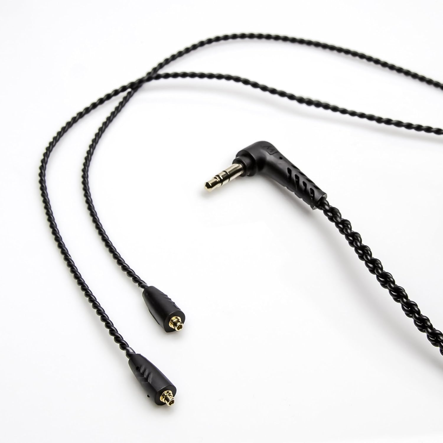 MEE Audio MMCX Replacement Stereo Cable for Pinnacle P1 In-Ear Headphones (Black) (New Version) image number 2