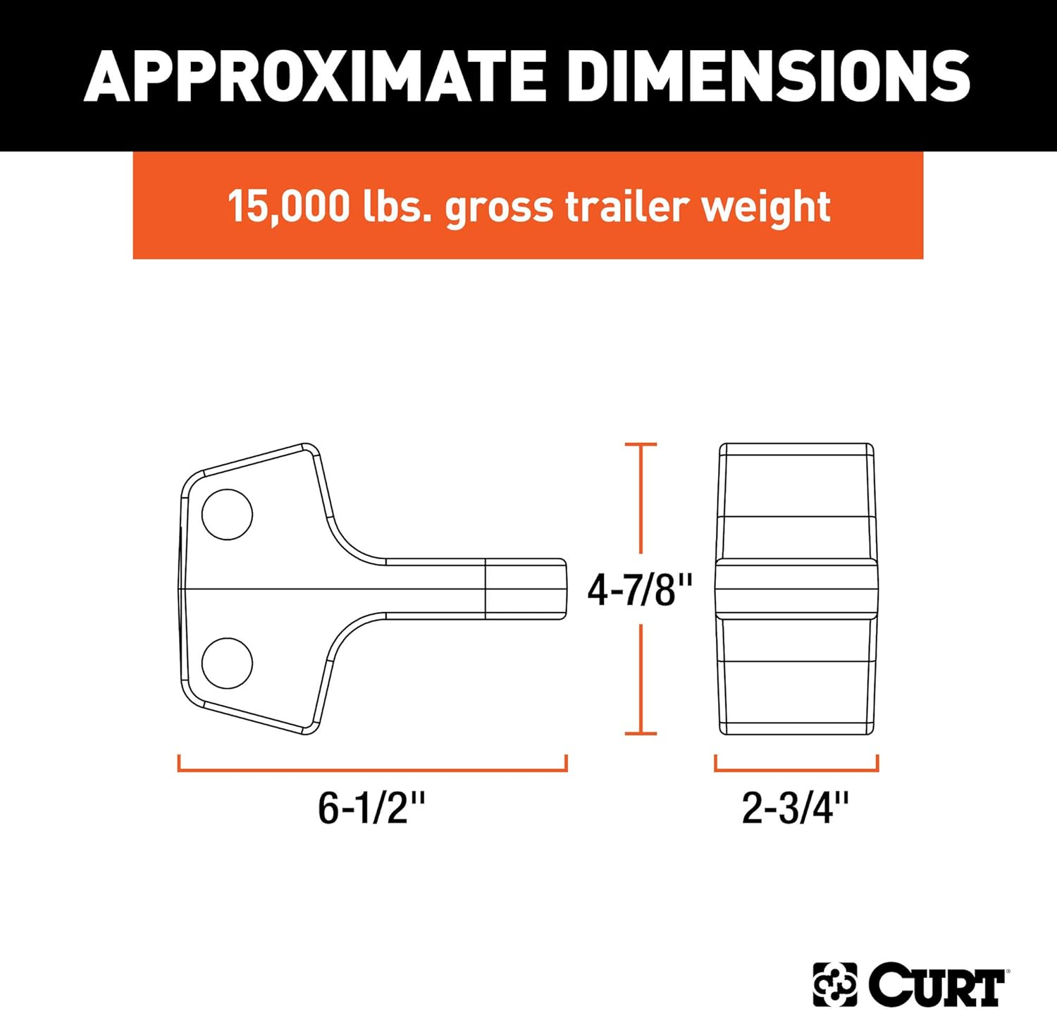CURT 45940 Replacement Rebellion XD Tongue Attachment image number 3