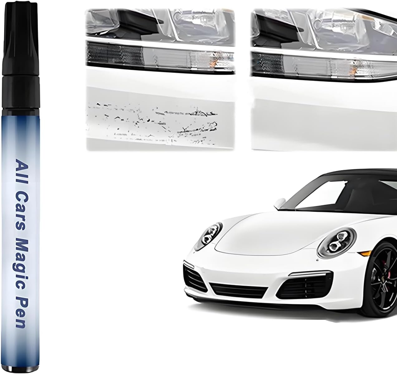 Yeanifeana All Cars Magic Pen, Car Scratch Repair Pen, Magic Pen for Quick Fix Scratches & Paint Damage, Easy to Use Scratch Remover for All Car Colors, Automotive Touch up Paint Pen image number 3