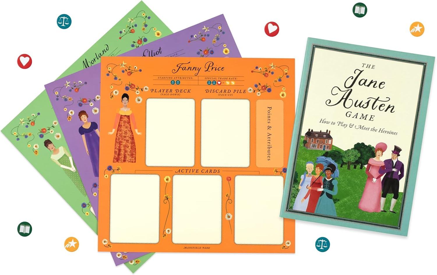 The Jane Austen Game: an Immersive Boardgame &ndash; Play as Your Favourite Austen Heroine! image number 4