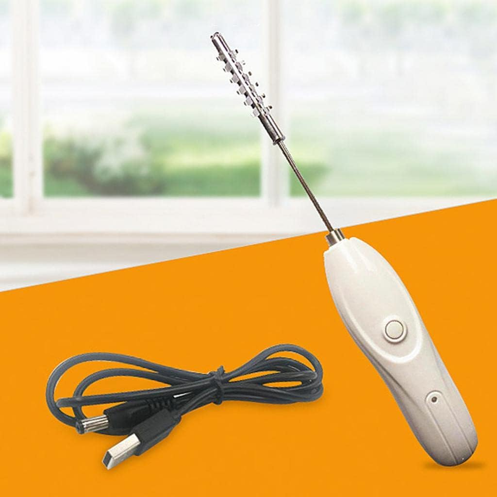 Electric Vegetable Corer Portable White Kitchen Gadgets Tool Fruit Corer Scraping Scale Machine for Kitchen Carving Coring Cucumber Pumpkin image number 3