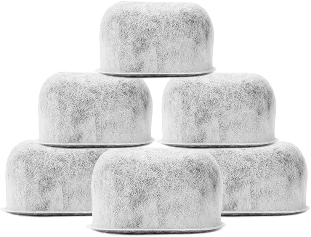 6-Pack Replacement Charcoal Water Filters Compatible with Breville BWF100 and Keurig Brewers - Premium Activated Charcoal Filters for All Breville Coffee Makers and Keurig 2.0 & 1.0 Machines image number 6