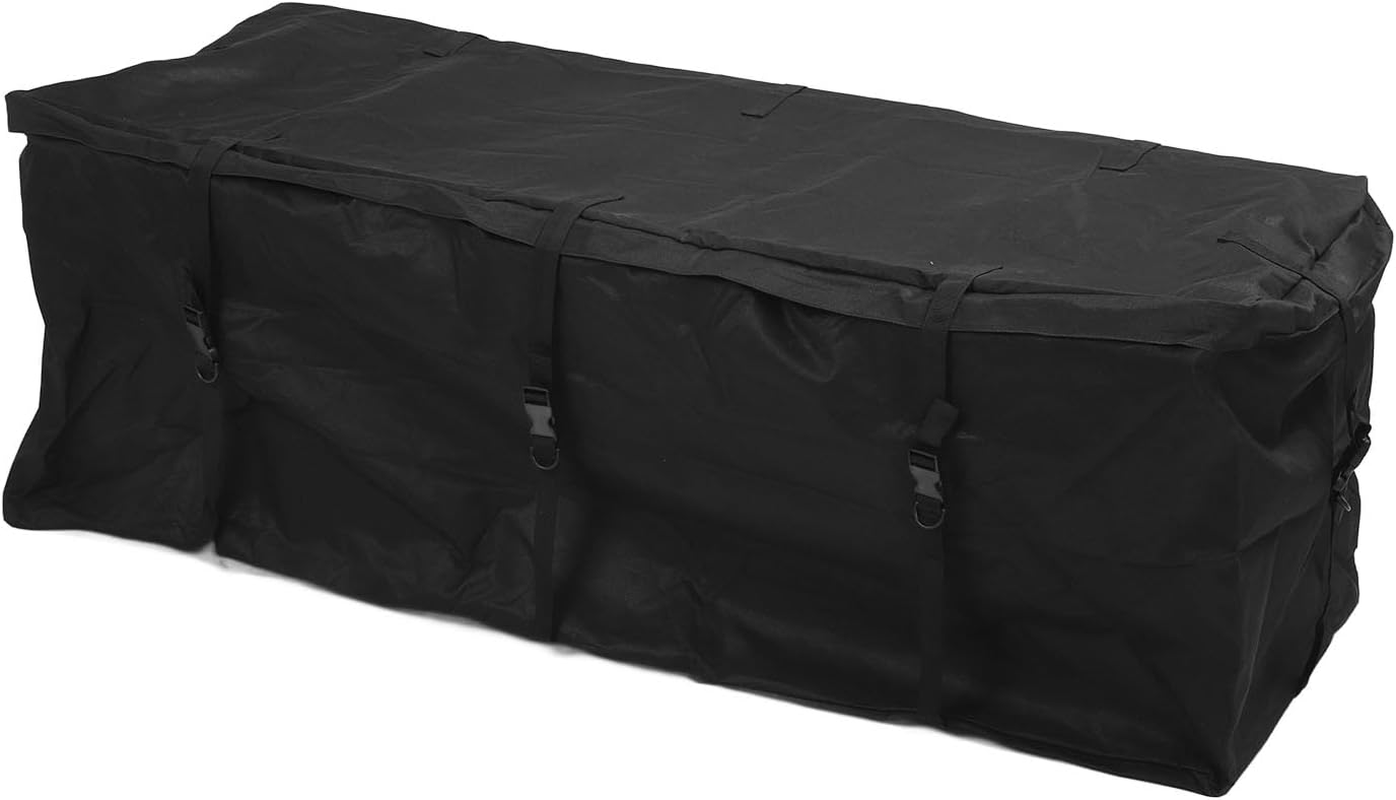 53In Waterproof Cargo Carrier Bag Universal Vehicle Organizer 600D Oxford Hitch Mount Storage for Suvs & Trucks image number 3