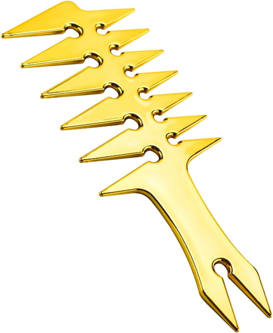 Mikinona Retro Style Comb Mens Hairbrush Oil Hairdressing Comb for Styling and Detangling image number 5