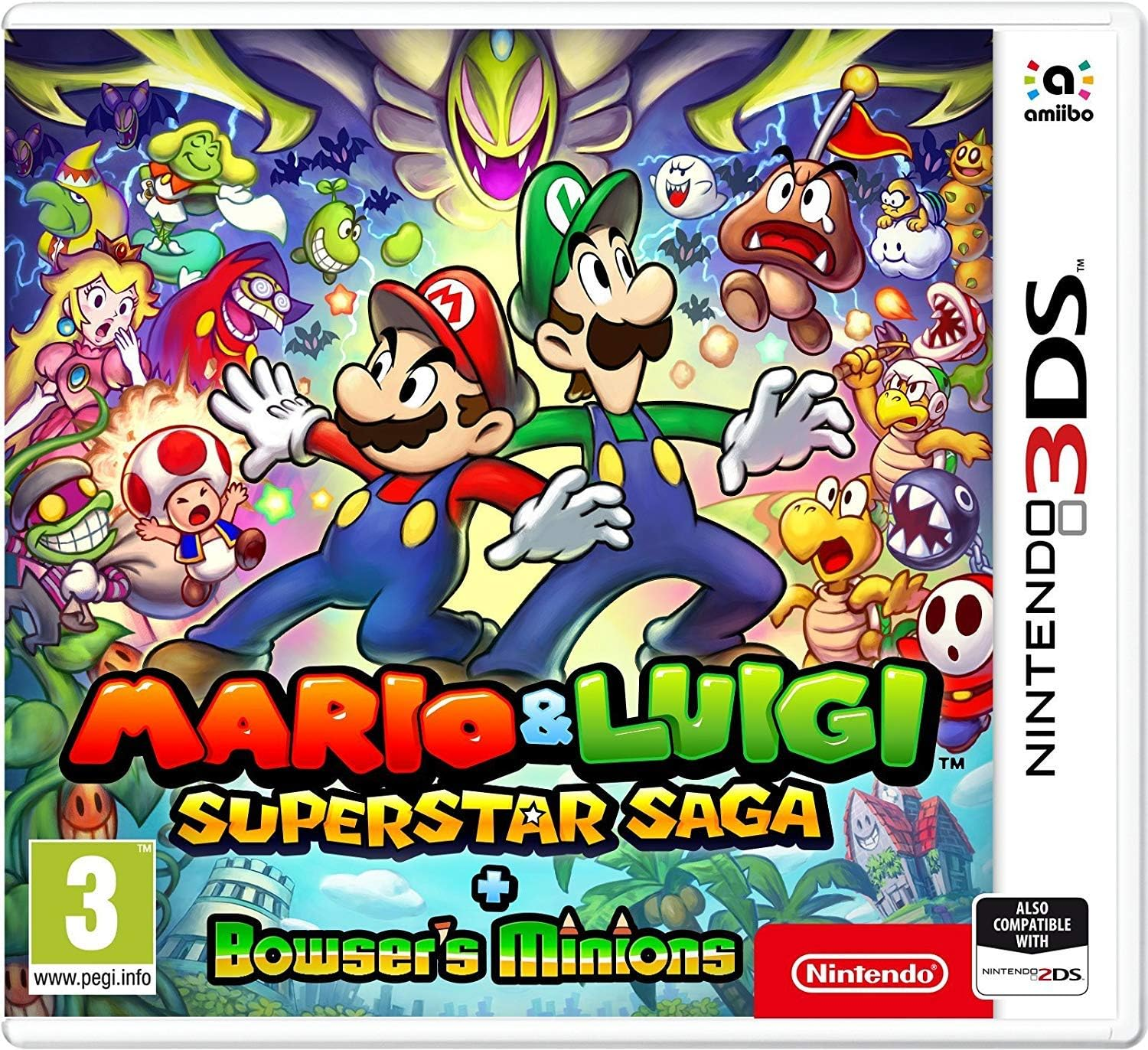 Mario and Luigi: Super Star Saga + Bowser'S Minions (Nintendo 3DS)