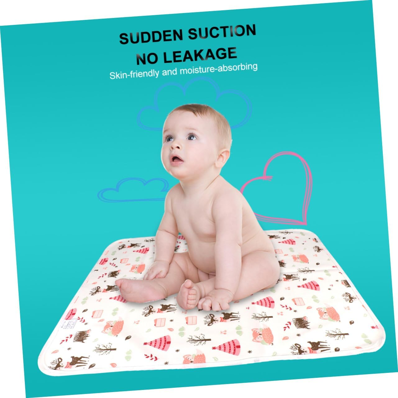 VICASKY Urinal Pad Portable Mattress Mattress Mattresses Mattress Toppers Waterproof Increased Cushion Urinal Mat Portable Urinal Pad Piss Mat image number 4