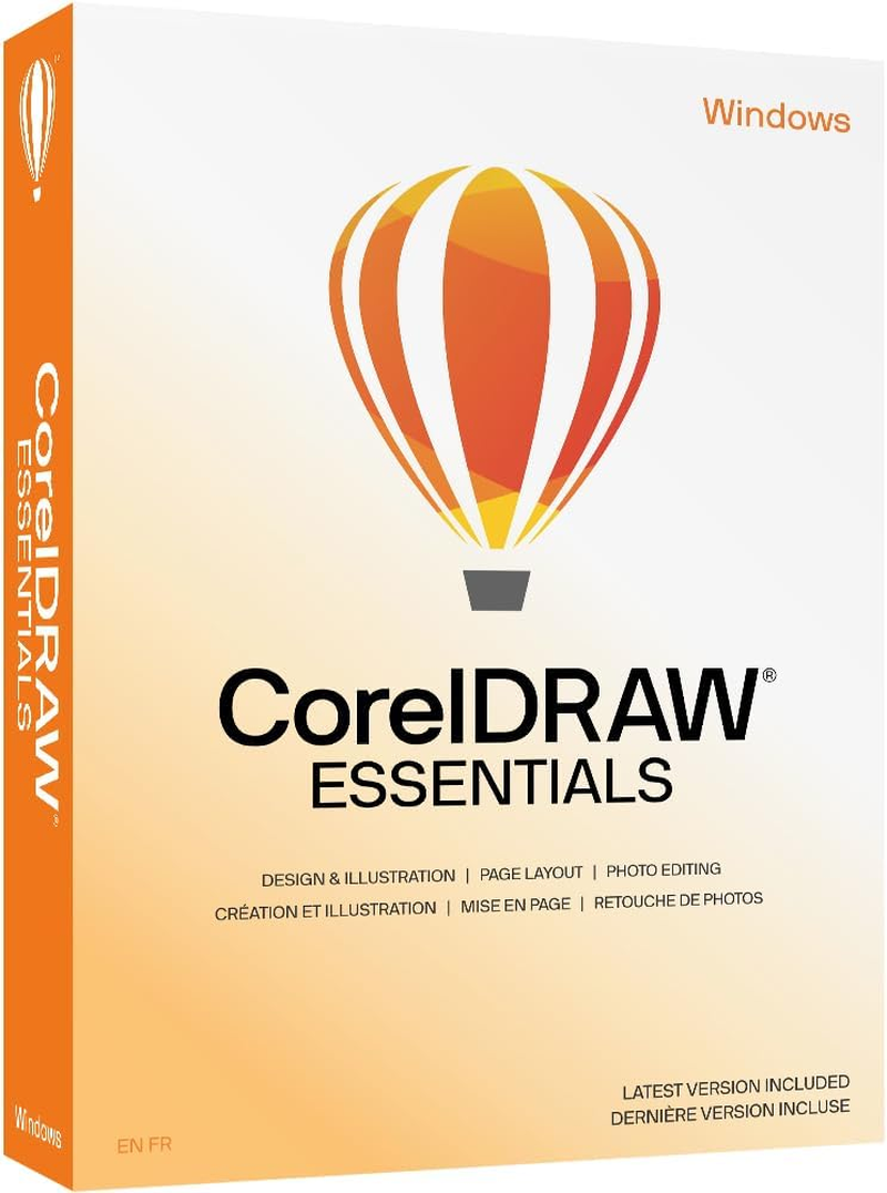Coreldraw Essentials 2024 | Graphics Design Software for Occasional Users | Illustration, Layout, and Photo Editing [PC Box] image number 2