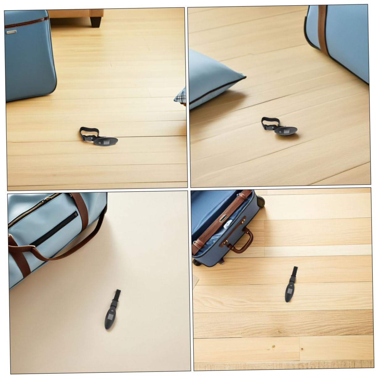 HEALEEP 2Pcs Digital Luggage Scale Handheld Suitcase Weight Scale Capacity Portable Travel Weighing Tool Accurate Measurement for Heavy Bags and Packages image number 5