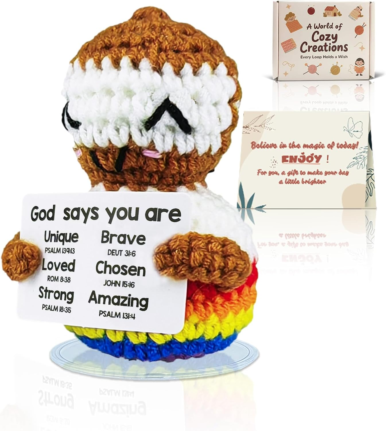 SZMDLX Handmade Crochet Axolotl, Positive Emotional Support Animals Doll Cute Knitted Stuffed Themed Gifts Worry Dolls for Birthdays,Home Office,Party Decorations (Cute Salamander)