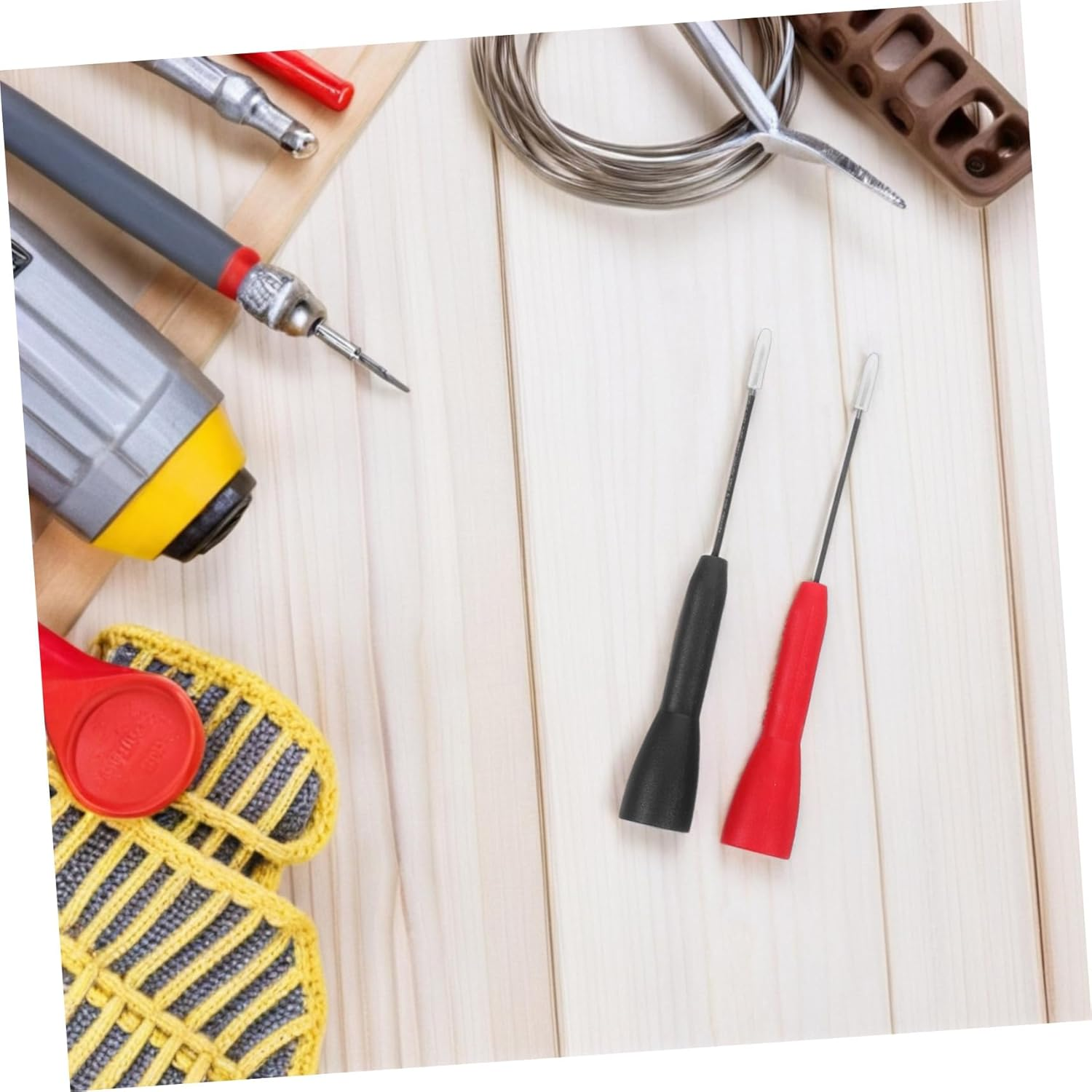 LIFKOME Precision Thin Multimeter Probes Wiretester Back Probe Automotive Test Wire Clip Test Easy Replacement image number 1