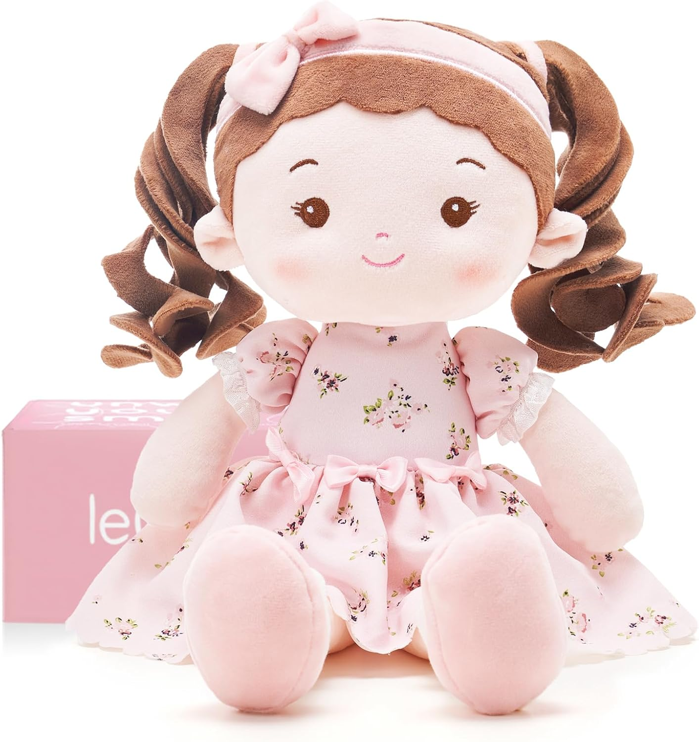 Leyadoll Soft Baby Doll Toys (16''), My First Baby Rag Doll for 1 Year-Old Girl Birthday, Leya Doll Christmas Plush Toys for Toddler Kids Infants -Princess Breeze image number 2