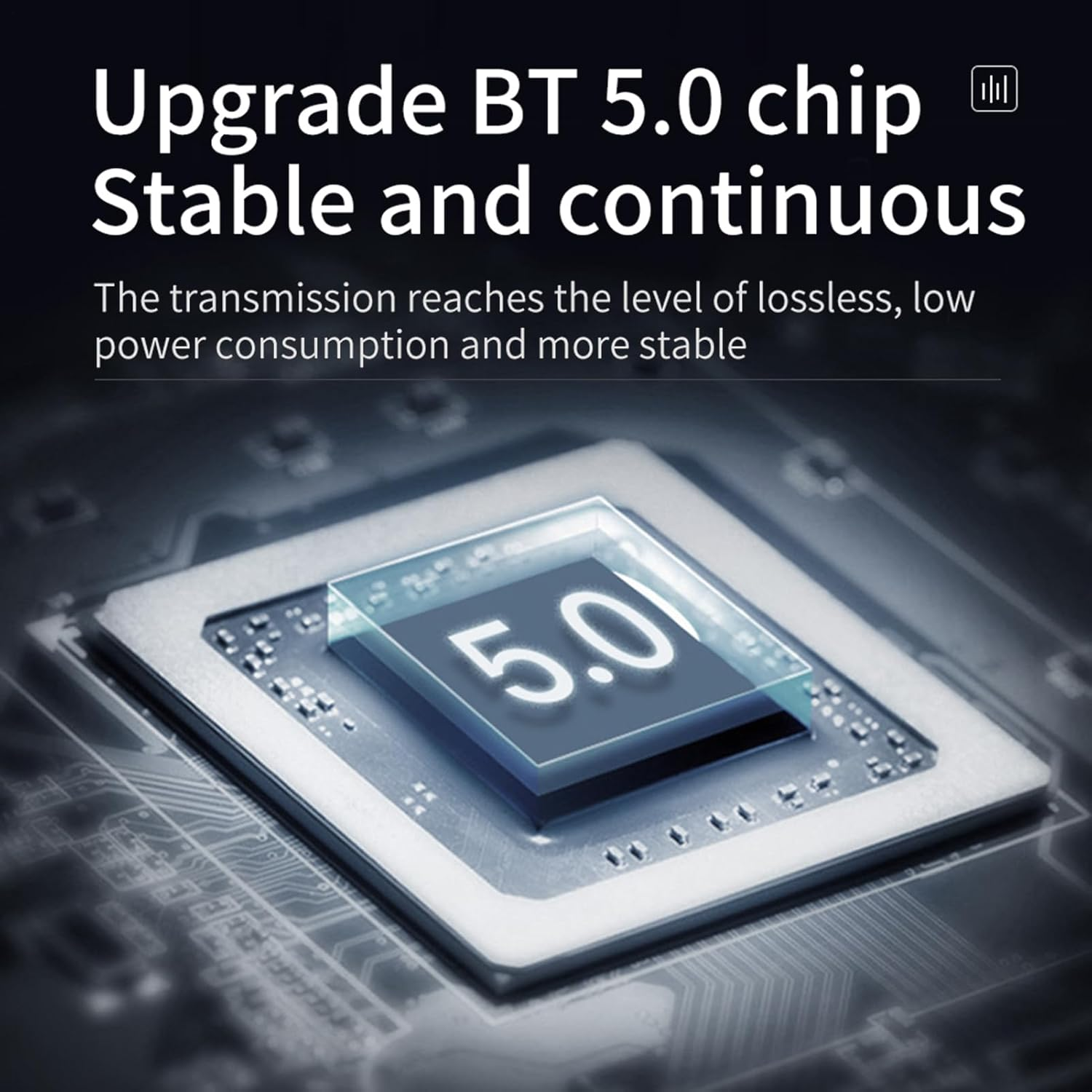 Radio Car Stereo &ndash; Bluetoth Car Audio, Digital Car Receiver | anti Interference Single DIN Head Unit, Hands-Fre Voice Support, Car Music System with USB Playback and Auxx Option