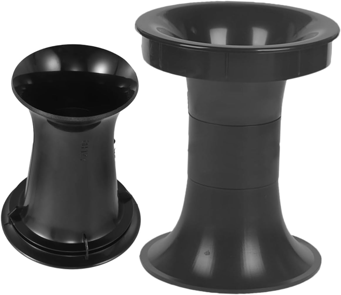 Jojofuny 2Pcs Bass Reflex Tube Speaker Port Tubes for DIY Loudspeaker Bass Enhancement Subwoofer Vent Airflow Guide for Home Theater Sound Quality image number 1