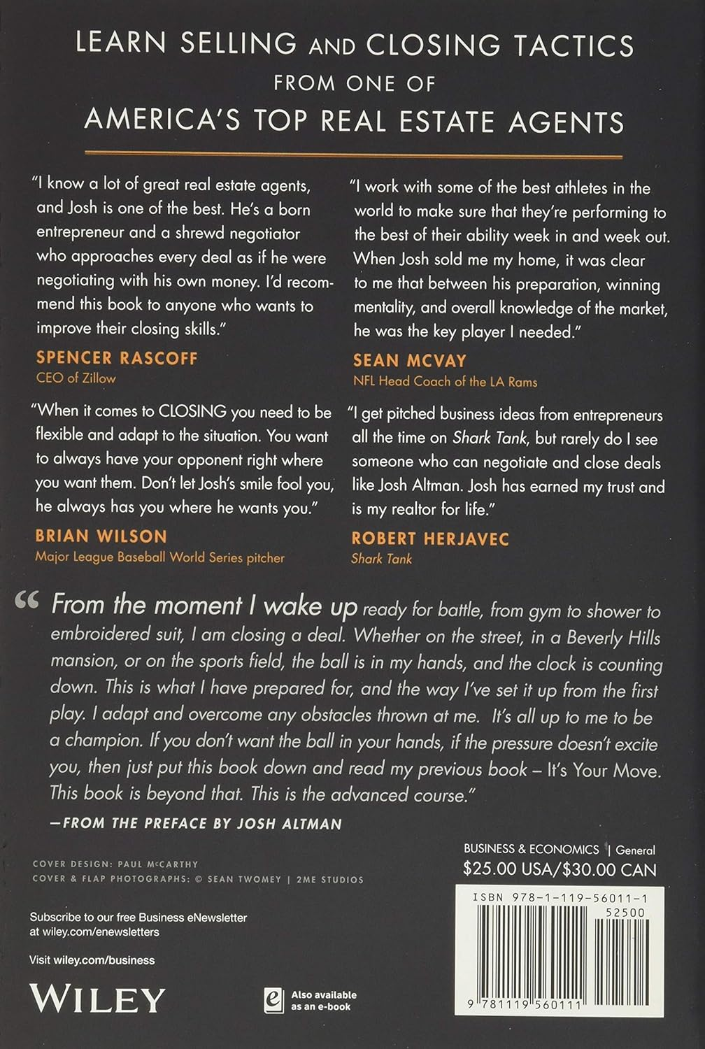 The Altman Close: Million-Dollar Negotiating Tactics from America'S Top-Selling Real Estate Agent image number 4