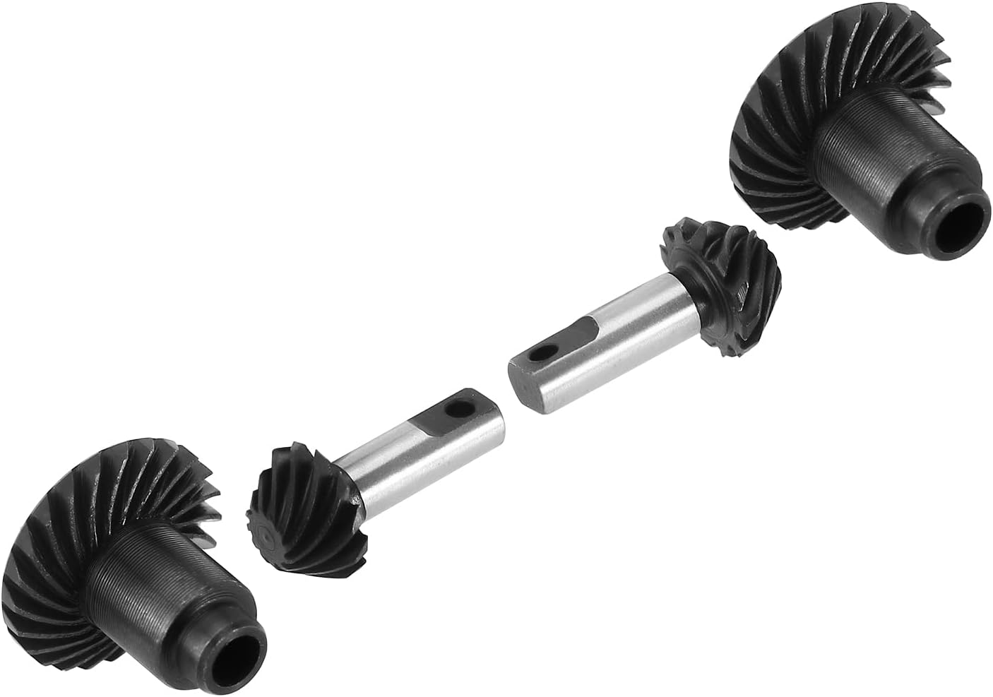 INJORA 24T/12T Alloy Steel Helical Gear Set for 1/18 TRX4M Front Rear Axles(2Pcs) image number 4