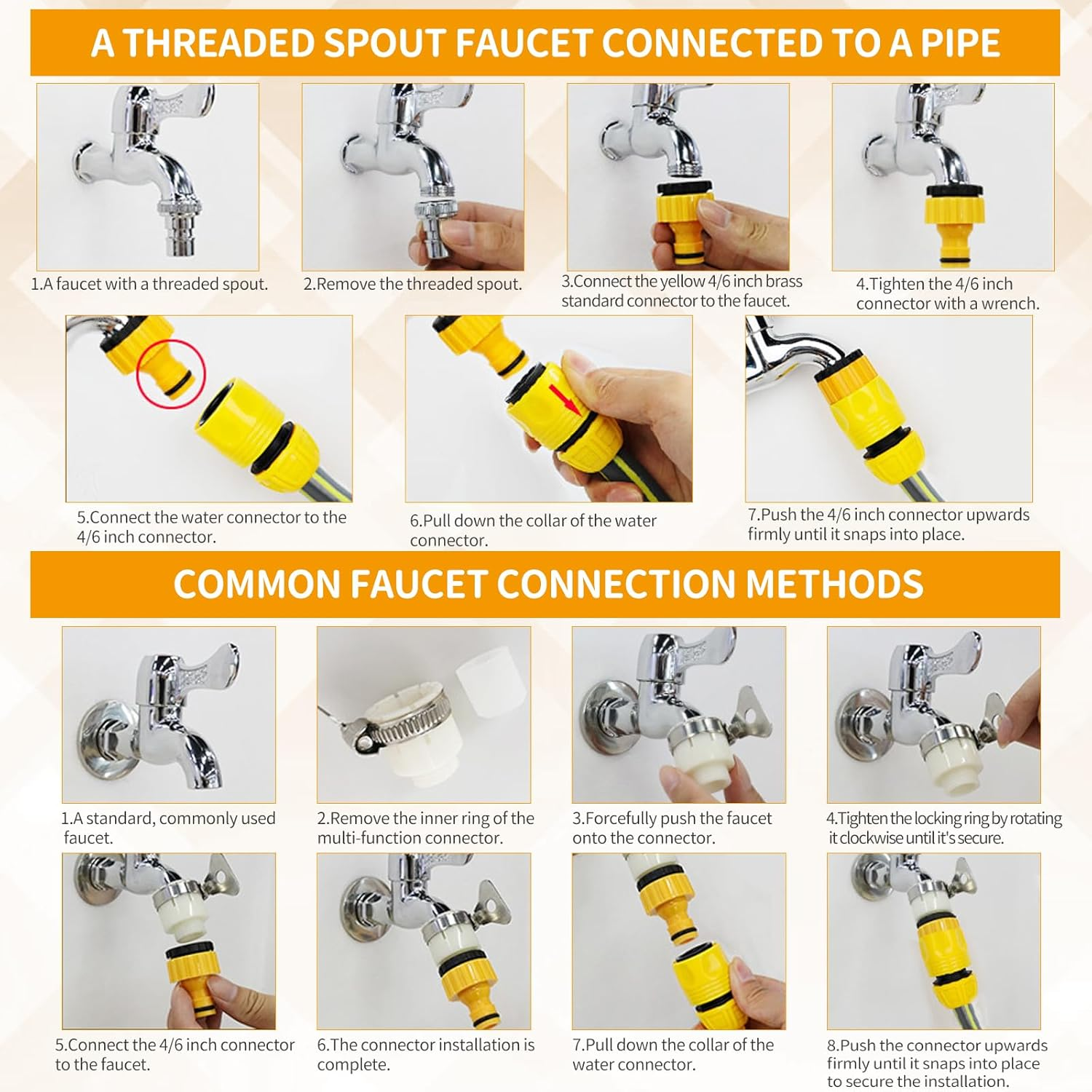 Garden Hose,Garden Water Hose 15M/50 FT Length