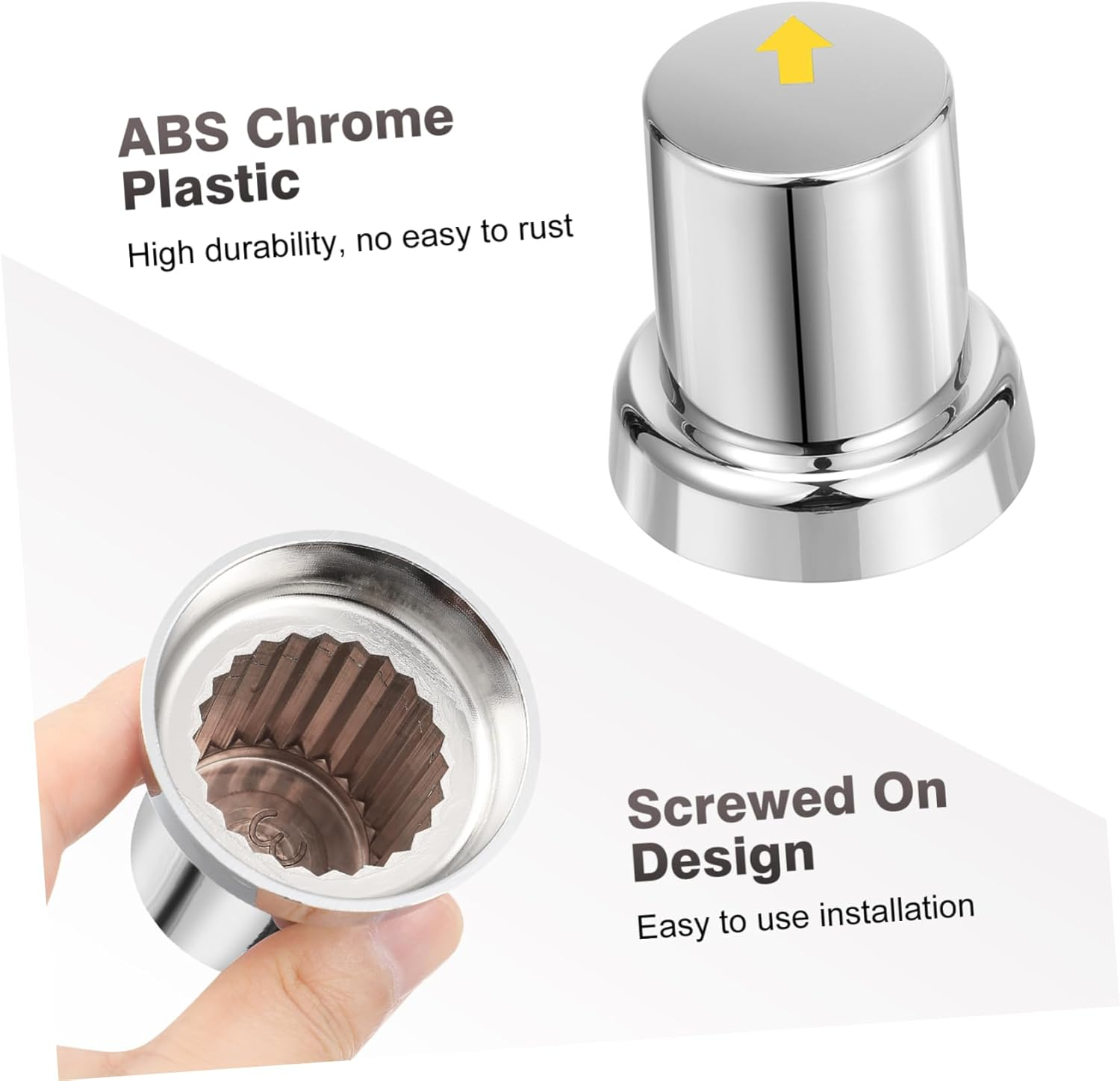 20Pcs Wheel Nut Caps for Trucks Trailers Protect Lug Nuts from Damage Easy Installation Wheel Hub Accessory image number 5