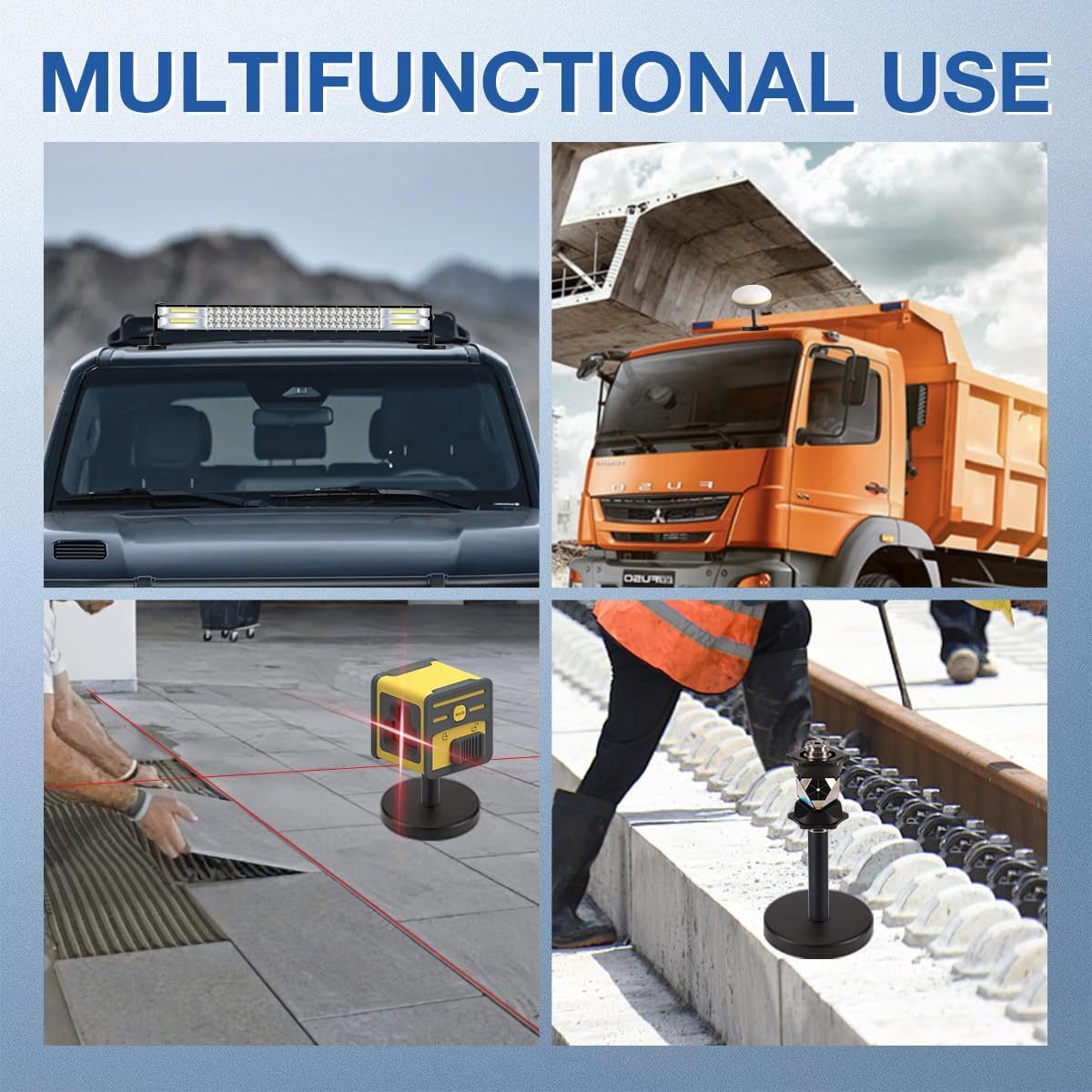 Survey Base for GNSS Accessory Magnetic Mount of GNSS Antennas image number 5