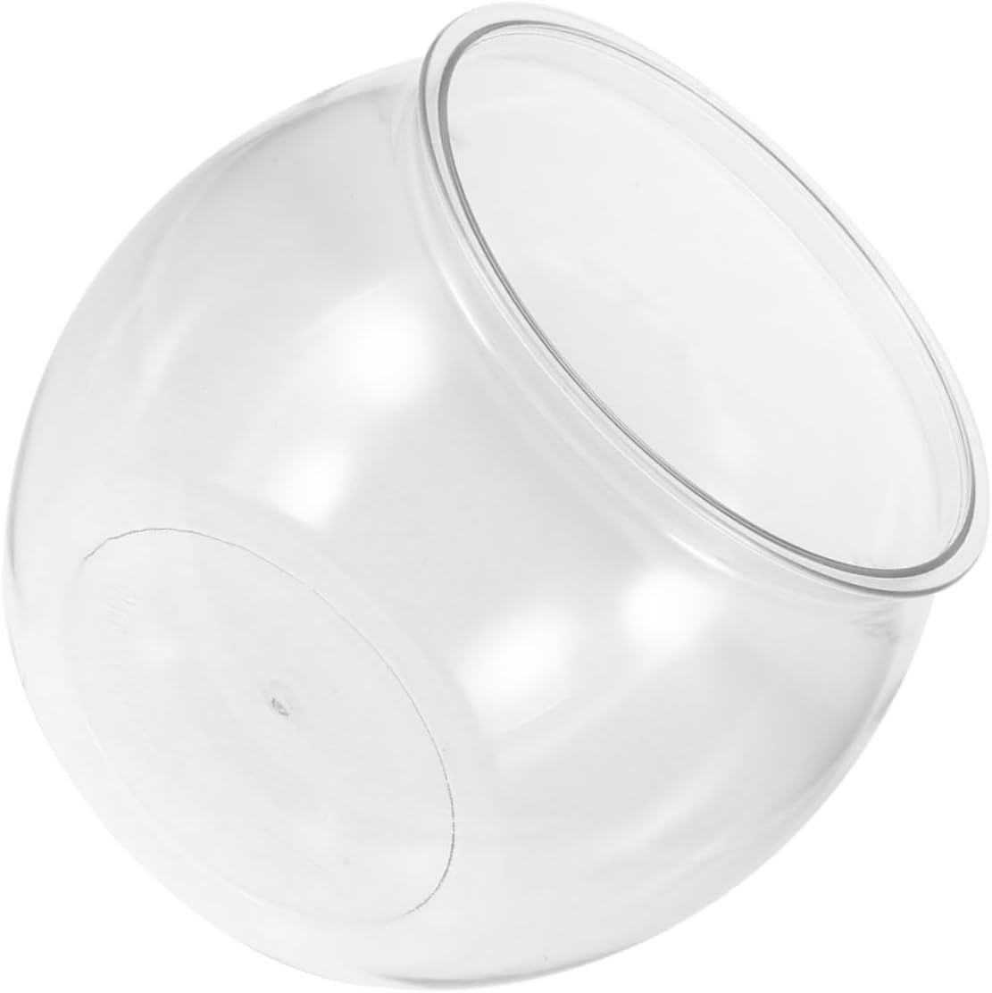 Abaodam Compact Transparent Desktop Aquarium Tank for Goldfish and Small Turtles Break Resistant Plastic Fish Bowl with Clear View for Office and Home Use Multi Function Small Aquatic Pet image number 5