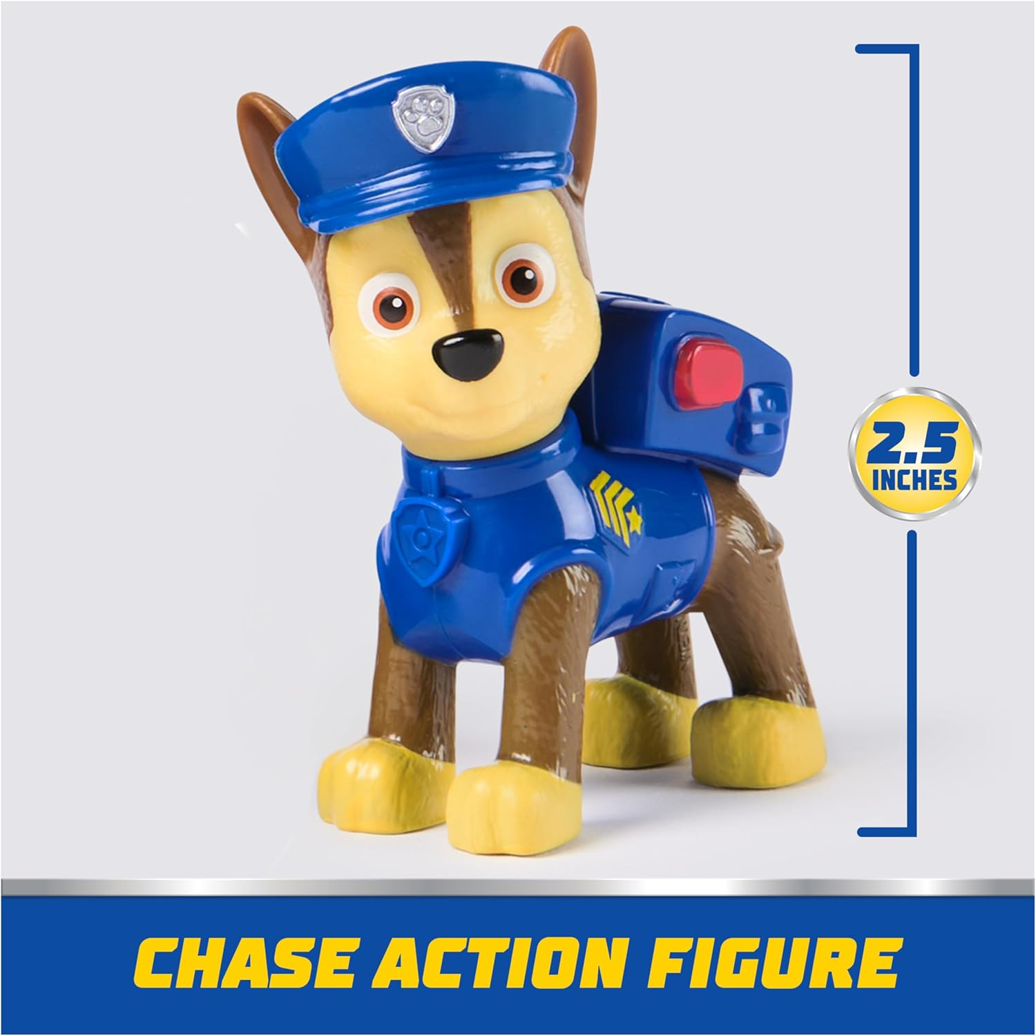PAW Patrol, Chase&rsquo;S Patrol Cruiser, Toy Car with Collectible Action Figure, Sustainably Minded Kids&rsquo; Toys for Boys & Girls Aged 3 and Up image number 6