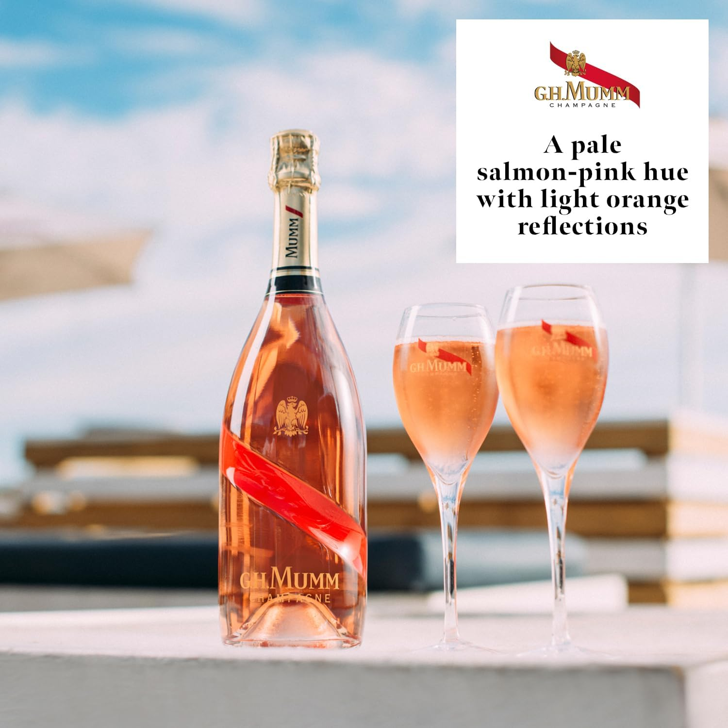 Mumm Grand Cordon Rose Champagne 750Ml image number 1