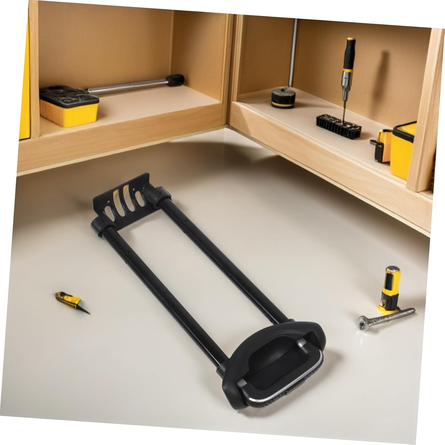 Uonlytech Luggage Telescopic Handle Replacement Portable Aluminum Grip for Traveling Suitcases Luggage Handle Extender image number 1