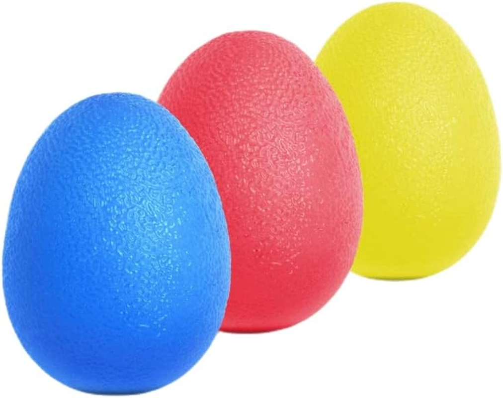 Stress Balls for Adults, Hand Grip Strength Trainer, Squeeze Exercise Gel Balls for Hand Finger Wrist Muscles Arthritis Training, Grip Exerciser Strengthening (3 PCS) image number 1