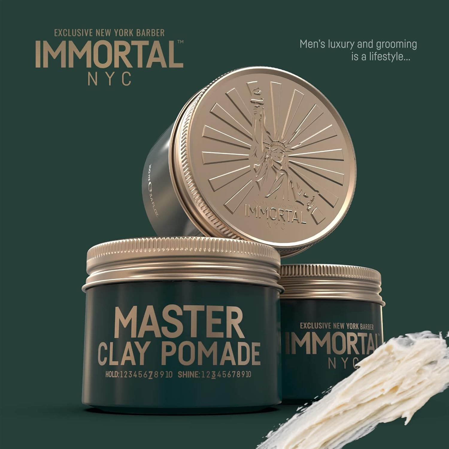 Immortal NYC Master Clay Pomade 100Ml Exclusive Series