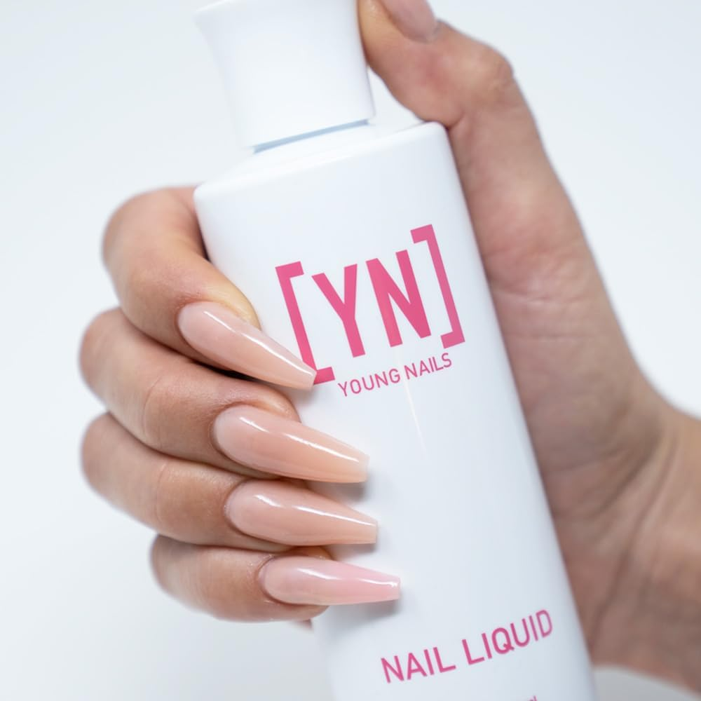 Young Nails Liquid Nail Monomer for Acrylic Nail Powder - Professional Liquid Monomer, Acrylic Nails at Home, Low Odor, MMA Free, Non-Yellowing, 6 Oz image number 3