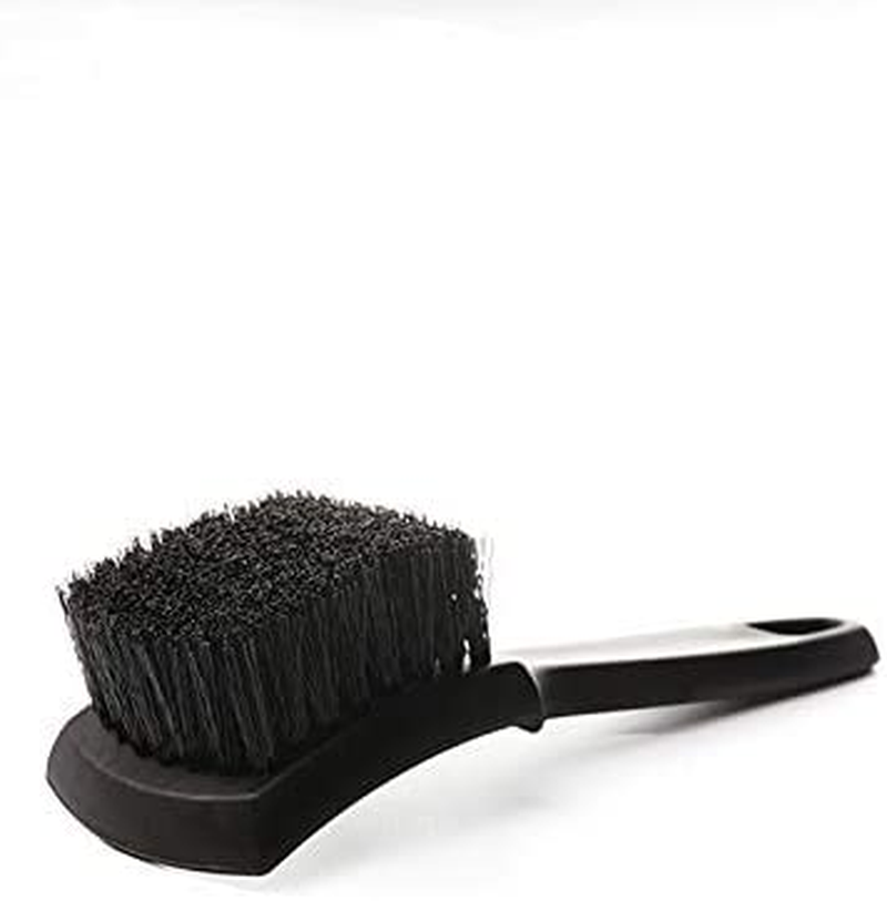 Tire Brush, Black Stiff Bristle Wheel Cleaning Brush, Car Carpet Brush, Detail Brush image number 3