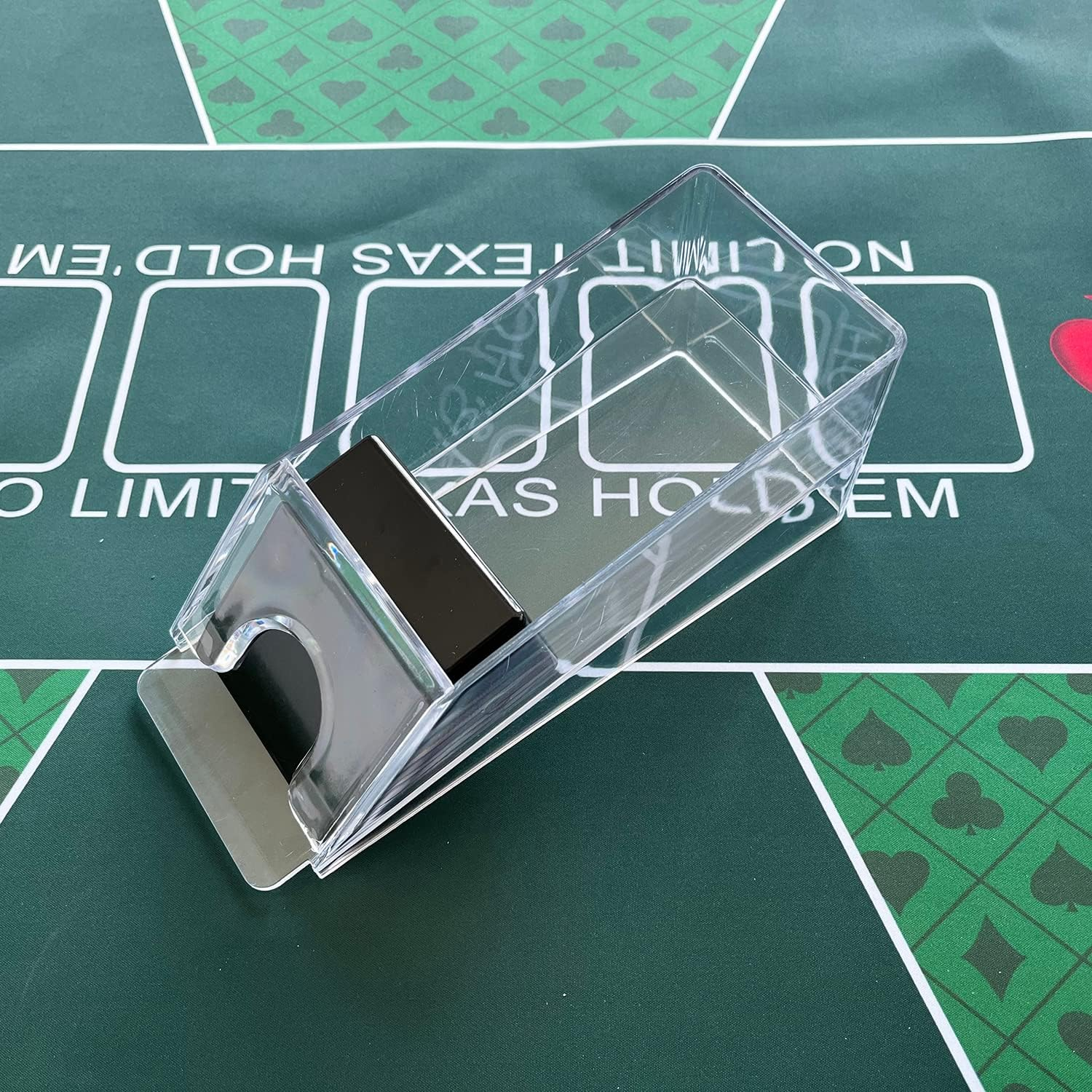 SEETOOOGAMES 4 Deck Clear Blackjack Dealing Shoe image number 3