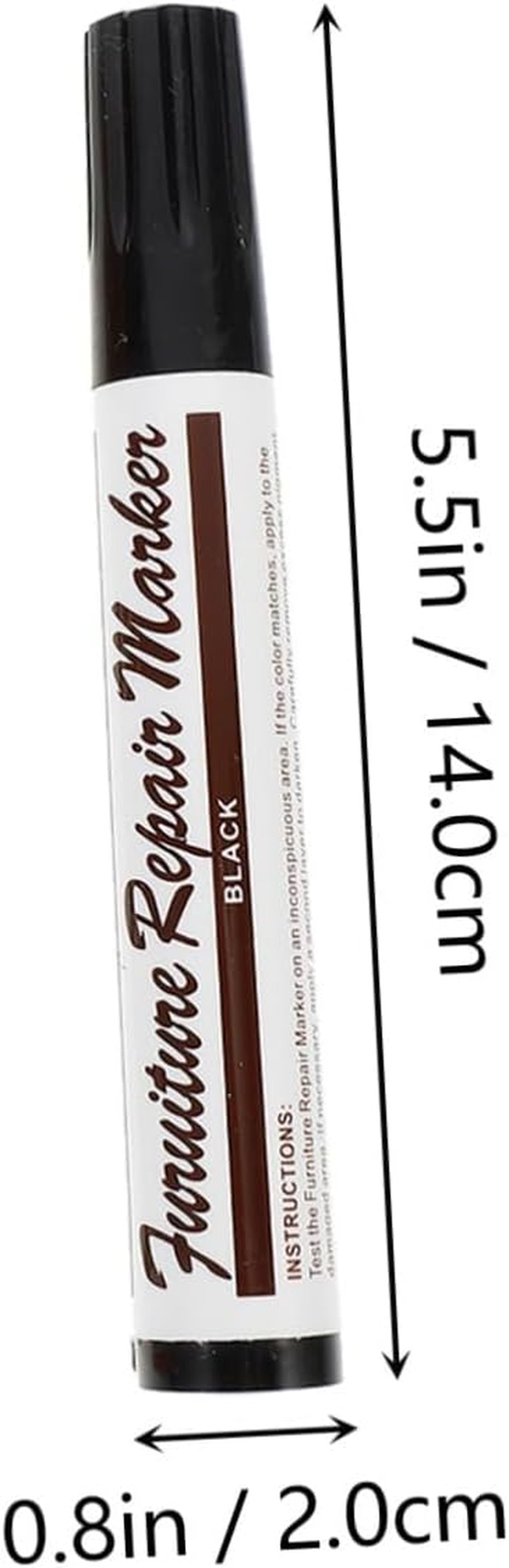 Furniture Touch-Up Pen and Repair Kit 12Pcs Set Wood Furniture Scratch Marker Touch up Marker for Floor Doors and in Home Use image number 3