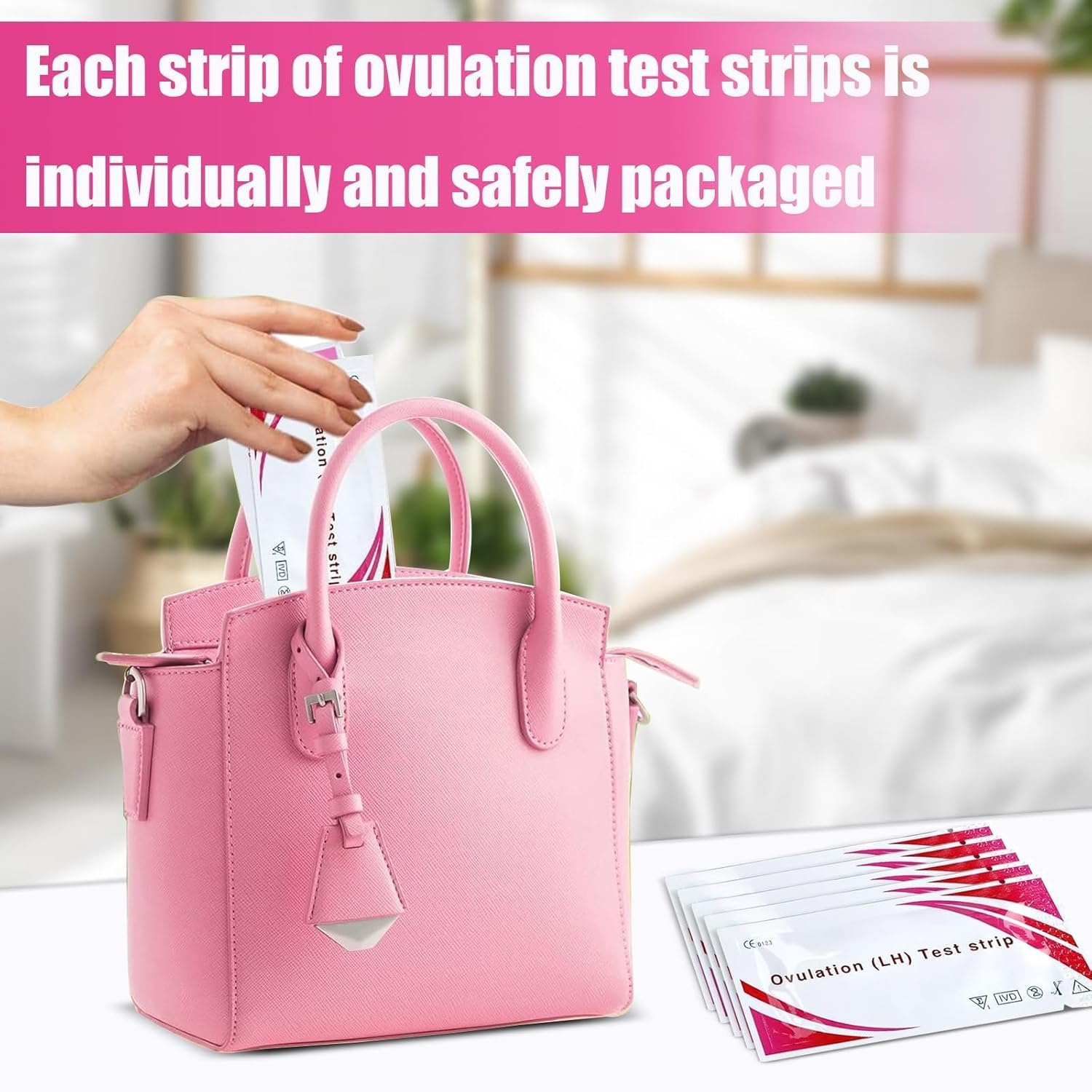 Ovulation Test Strips, 50 Pcs Fertility Tests, Ovulation Predictor Kit for Women Home Testing,(50 Pcs) image number 2