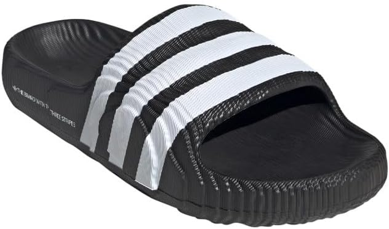 Adidas Originals Adilette 22 - Men'S (IF3670, Black/Black) image number 5