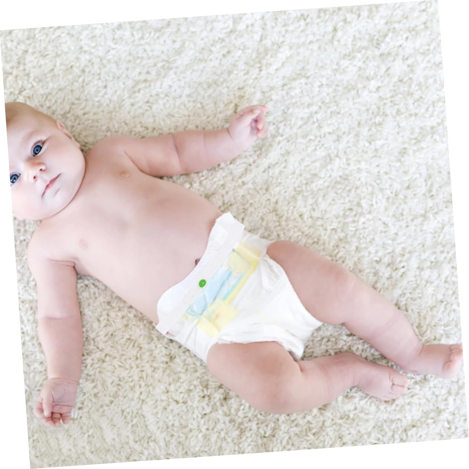 50Pcs Nappy Fastening Buckles Adjustable Diaper Straps for Newborn Toddlers Shower Use image number 6