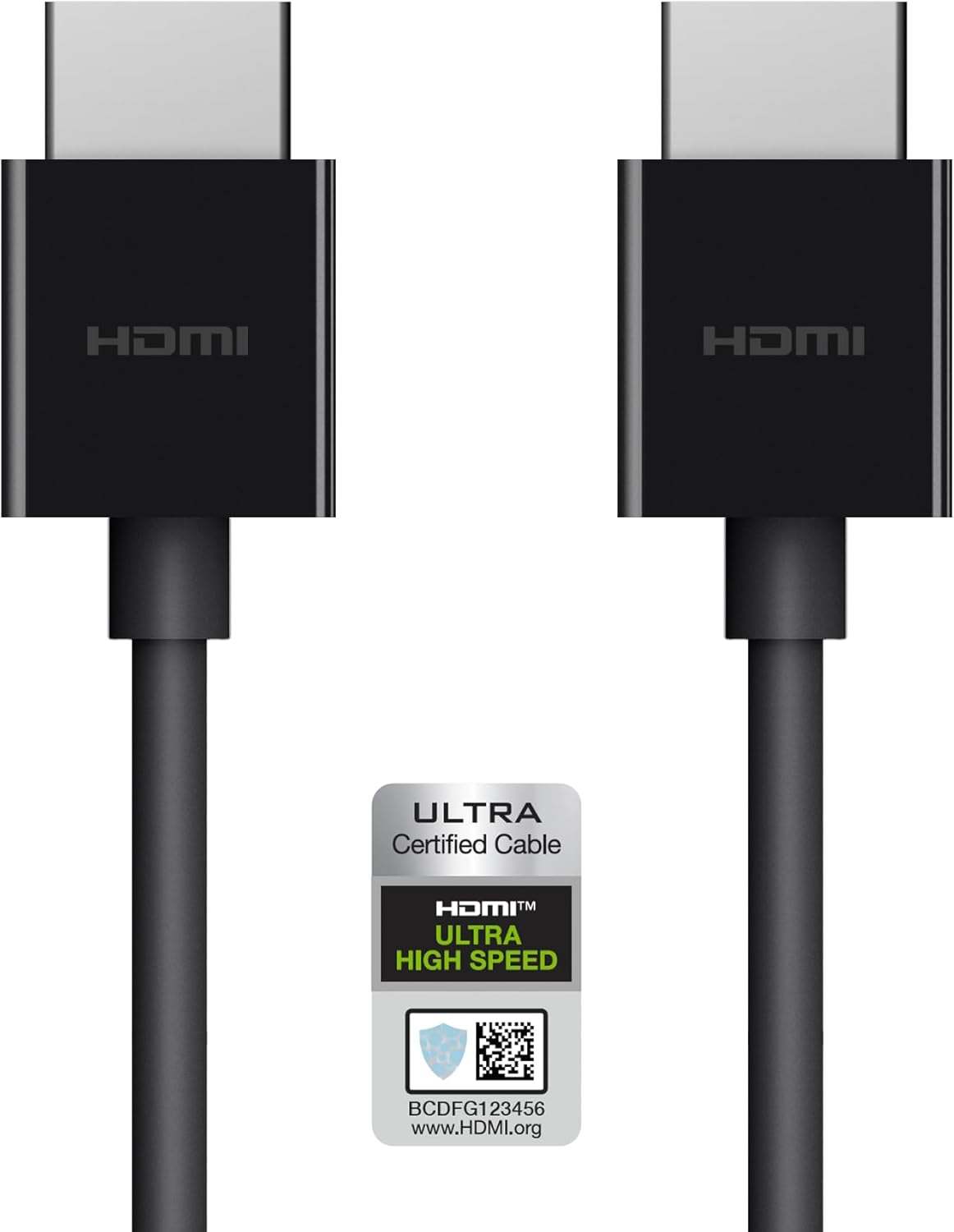 Belkin Ultra HD HDMI 2.1 Cable 6.6FT/2M, 4K Ultra High Speed HDMI Cable, 48Gbps HDMI 2.1 Braided Cord, Dolby Vision HDR & 8K@60Hz Capable, Compatible W/Playstation, PS4, PS5, Xbox Series X & More