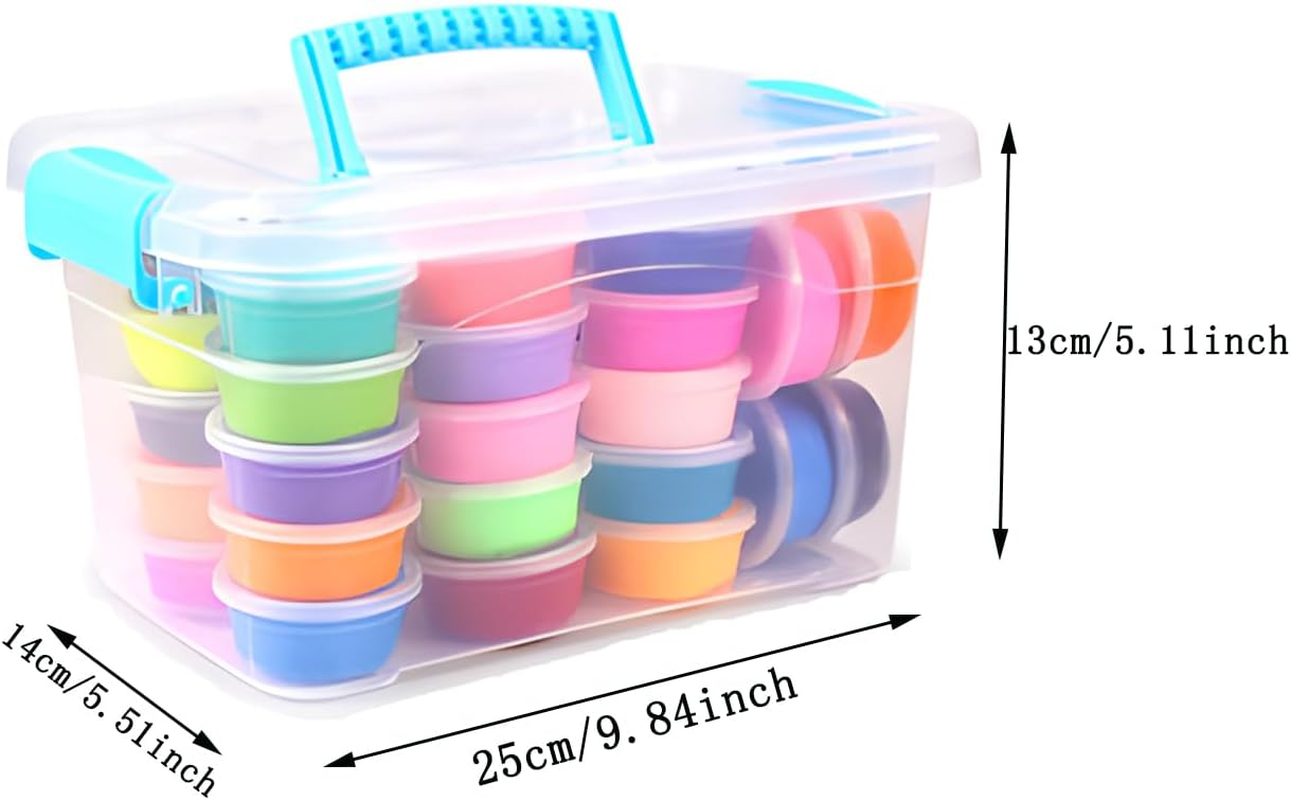 FJLYZL Clay Air Dry Clay,36 Colors Ultra Light Set for Kids,Diy Modeling Clay with Tools Starter Kit,Educational Creative Magic Clay Art Set Boys Girls 3+ image number 2