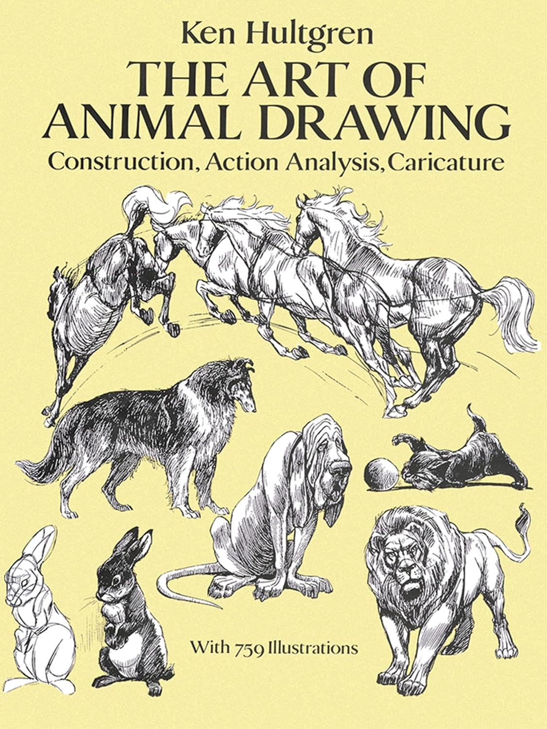 Art of Animal Drawing: Construction, Action Analysis, Caricature image number 5