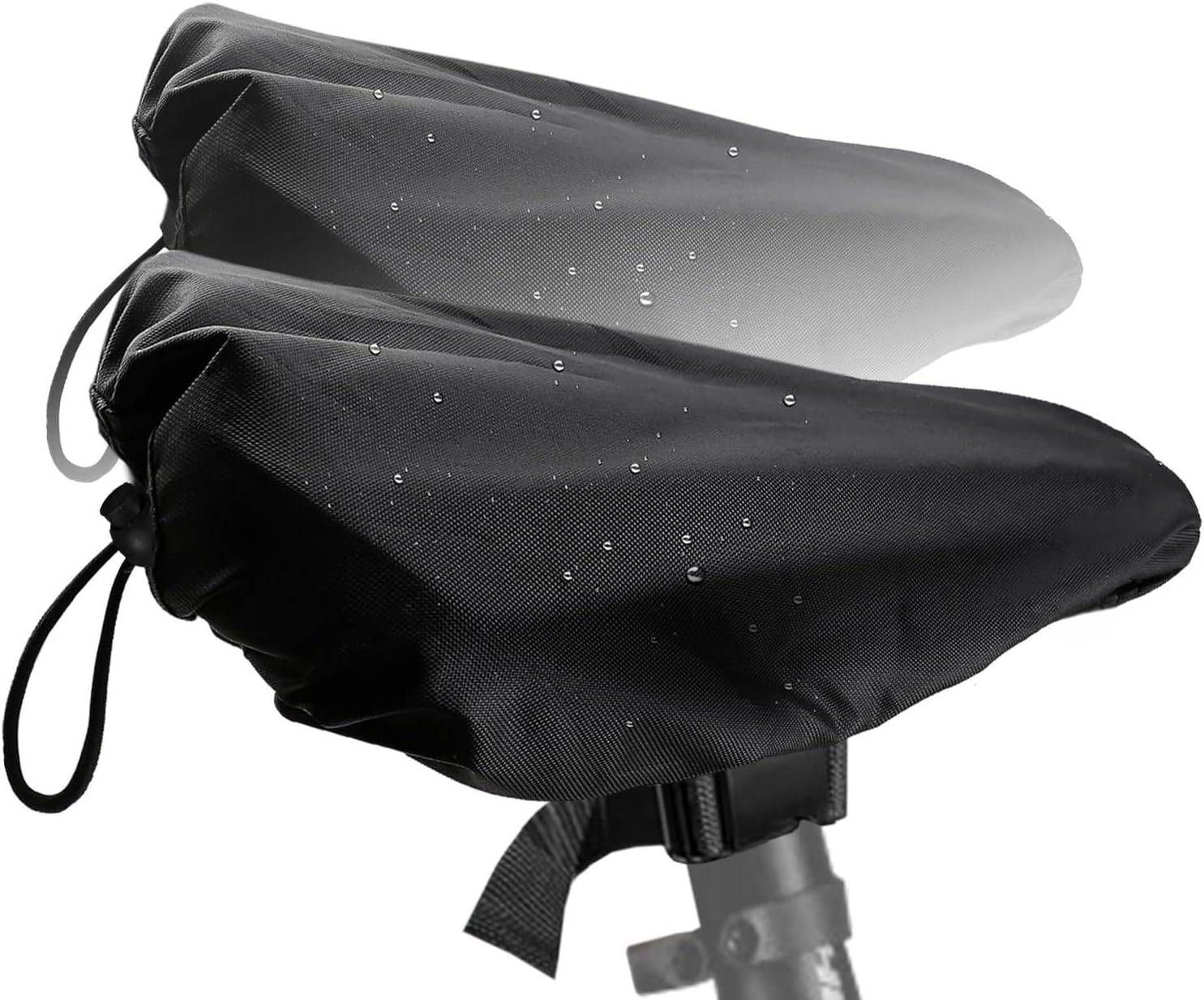 Waterproof Cover for Bicycle Saddle &ndash; 2 Pack Bike Seat Rain Cover, Bike Seat Cover Waterproof for Ebike, Road & Mountain Bicycle Seats, Rainproof Cushion Protector, 23X21Cm image number 1