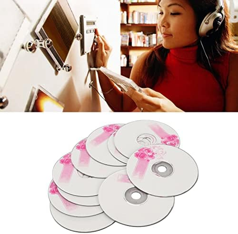 CD-R Blank Discs, 52X 700MB Recordable Disc Blank Cds for Storing Digital Images Music Data (10PCS) image number 2